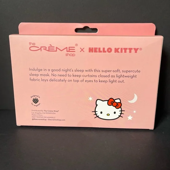 🌙 Satin Hello Kitty sleep mask - Picture 3 of 4